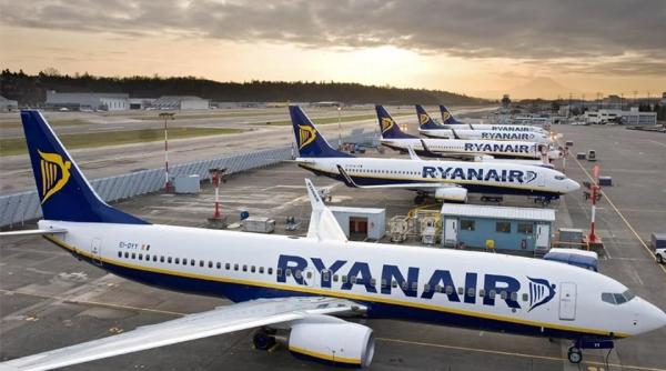 Ryanair anulează un milion de zboruri 