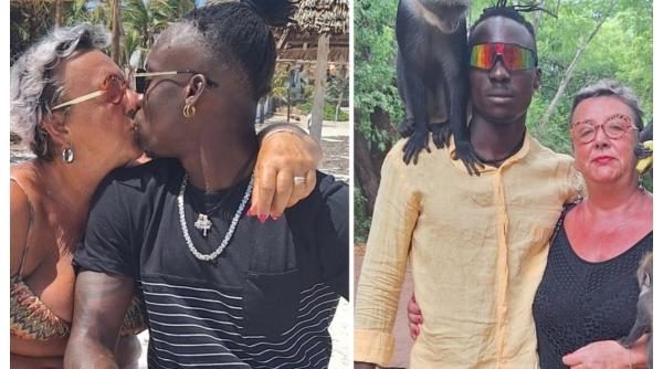 Simona are 64 de ani și s-a casătorit cu Jonathan, un tânăr pe care l-a găsit în Kenya, în timpul unei vacanțe