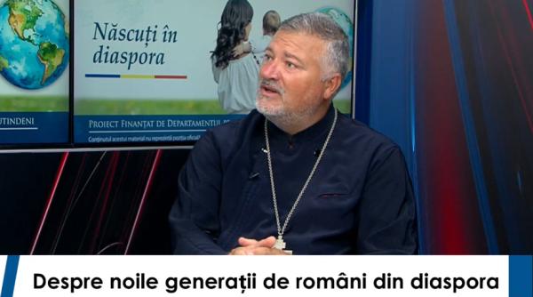 "Diaspora e România cea mai proaspătă. E un tezaur". Preotul Gabriel Cazacu spune că Biserica acordă "o atenție specială" românilor de peste hotare