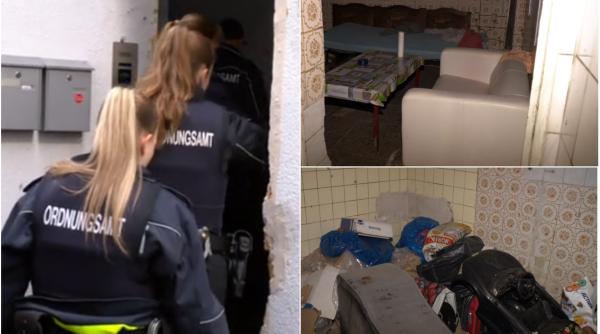 Razie la românii din Germania care fraudează sistemul de ajutor social. Peste 150 de locuințe mizerabile controlate