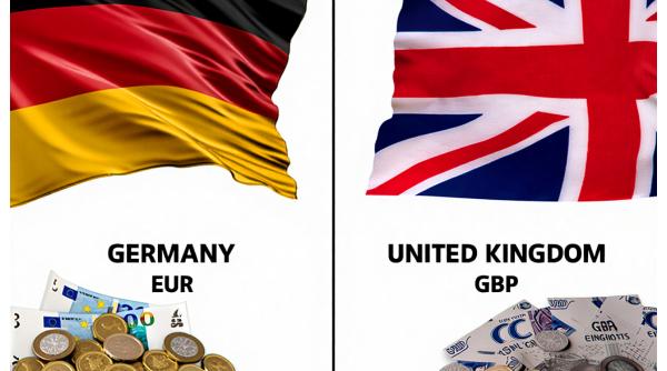 Unde se dau salarii mai mari, în Marea Britanie sau în Germania? Adevăratul "cântar" al banilor