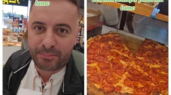 Cât costă o felie de pizza în aeroportul Otopeni: "E cea mai scumpă pizza din lume" 