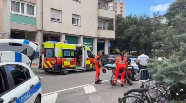 Doi români au făcut scandal monstru în Italia, când au văzut că sunt amendați că și-au parcat BMW-ul pe trecerea de pietoni