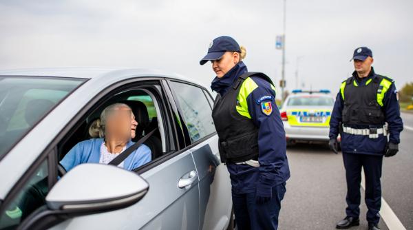 Româncă de 82 de ani, prinsă beată la volan la primele ore ale dimineții