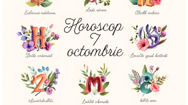 Horoscop 7 octombrie 2025: Ziua metamorfozei interioare: curajul de a te reinventa