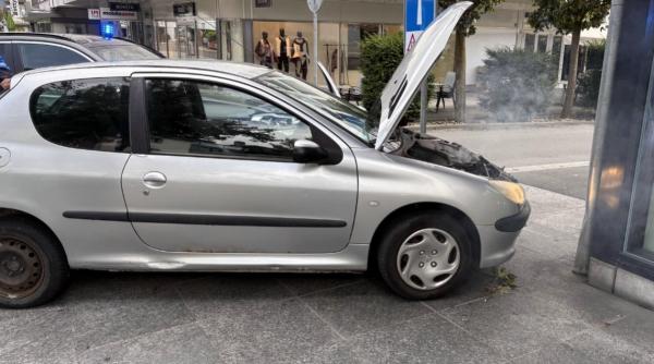 Șofer român, cursă nebună în Elveția cu poliția pe urmele sale. S-a oprit în zidul unei case