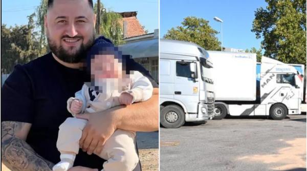 Ionuț, șoferul român de TIR ucis în Italia, avea 32 de ani și abia devenise tată