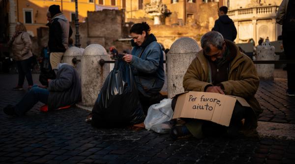 Unul din trei străini din Italia trăiește în sărăcie absolută 