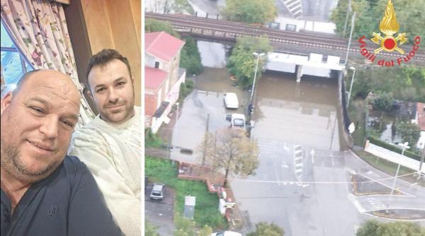 Un român a salvat un bărbat și pe fiica acestuia dintr-o mașină înghițită de ape, în Italia. "Toți filmau cu telefoanele"