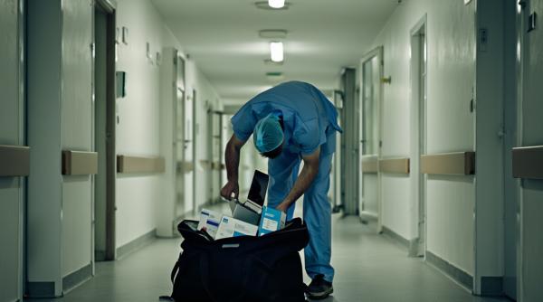 Jaf la cel mai mare spital din Viena. Un hoț deghizat în asistent lasă pacienții fară bani și bunuri 