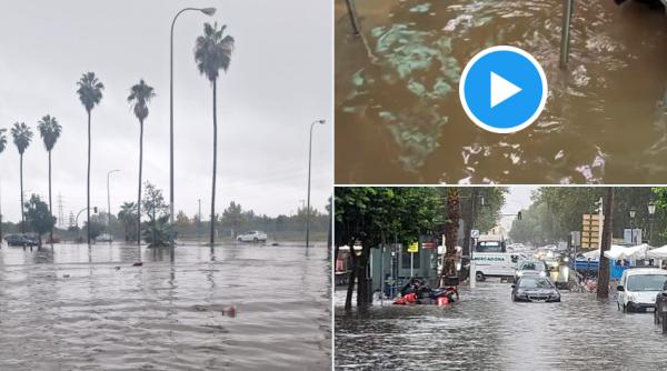 Inundații în Spania: Autoritățile sunt acuzate că au întârziat alerta de cod roșu. În Sevilla nu au trimis-o deloc