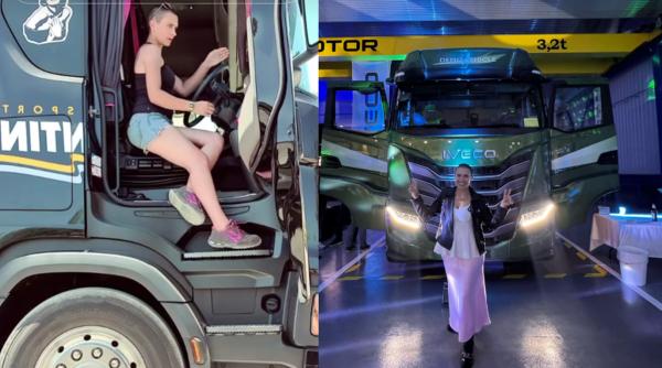 S-a stins din viață Coco, o șoferiță de tir virală pe internet