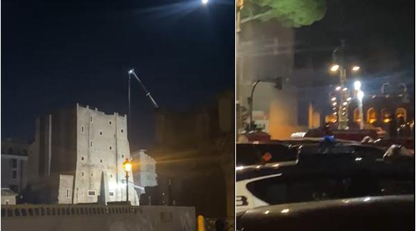 Muncitor român, prins sub dărâmături în centrul Romei. Echipele de salvare încearcă de ore întregi să-l scoată în viață pe Octavian - VIDEO EXCLUSIV