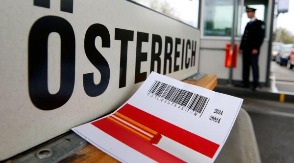 Austria interzice vinieta adezivă și crește prețurile pentru traversarea țării