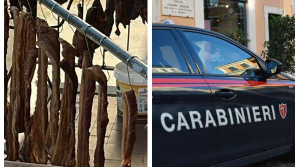 Italia: Vecinii au sunat la poliție după ce un cuplu a pus carne la uscat pe balcon: "La noi în țară e normal"