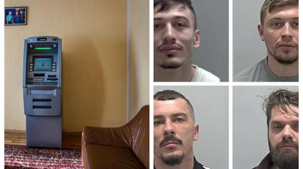 Români, prinși cu bancomatul în sufragerie. Indivizii se antrenau și dezvoltau scheme de furt