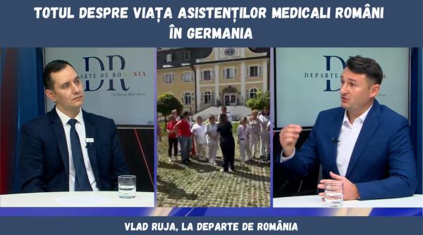Totul despre viața asistenților medicali români în Germania. Vlad Ruja, detalii importante la Departe de România