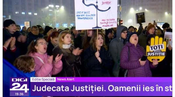 Protest în Piața Victoriei. Câteva sute de oameni au venit din nou să ceară demisia Liei Savonea