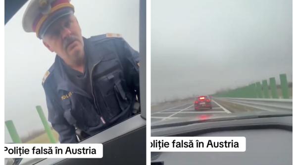 Cum și-a dat seama un român că e oprit de un polițist fals în Austria. I-a dat tot planul peste cap