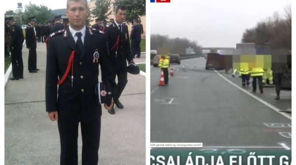 El este românul mort în accidentul de pe autostrada M1 din Ungaria. Mirel era tatăl a trei fetițe
