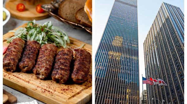 Cât costă o porție de mici în hotelul lui Donald Trump din Chicago: "Managerul român i-a introdus în meniu" 