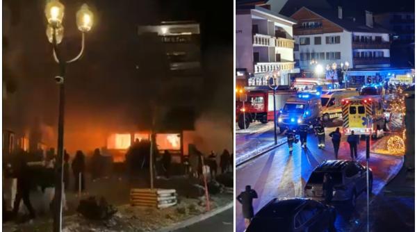 Lumânări sau artificii pe sticle de șampanie. Cauza tragediei din Elveţia rămâne neclară