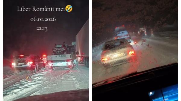 Autostrada M1 din Ungaria s-a umplut din nou de românii care revin în străinătate. Condiții grele de circulație