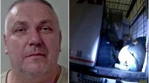 Șofer român condamnat la închisoare în Anglia. A încercat să ascundă 10 migranți în camion