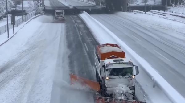 Alertă meteo: Cod portocaliu de ninsori şi viscol în 6 judeţe. Cod galben de ploi şi lapoviţă în 14 judeţe