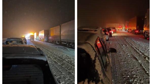 Ninsorile au blocat Germania. Mii de mașini au rămas blocate pe autostrăzi, transportul public suspendat 