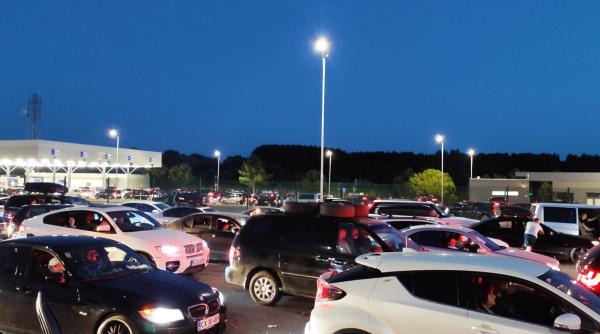 Mașină de lux, furată din Norvegia, găsită la un ucrainean care voia să intre în România 