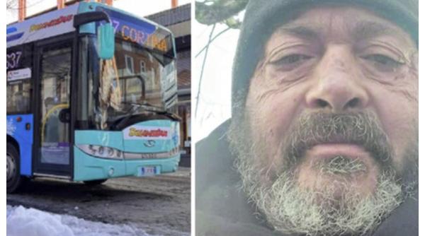 Mesajul șoferului de autobuz care a dat jos un copil în frig și zăpadă, pentru că se scumpise biletul