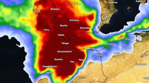 Furtuna Leonardo lovește cu putere Spania și Portugalia. Mii de persoane au fost deja evacuate