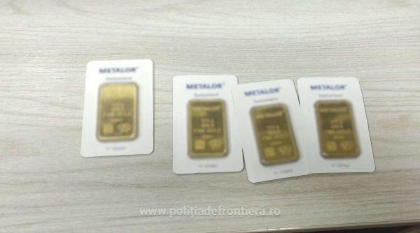 Bărbat de 51 de ani, prins la granița României, cu lingouri de aur 