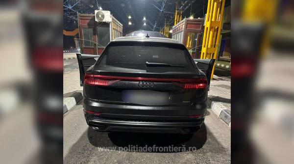 Șofer român,  prins la volanul unui Audi de 50 000 euro, furat din Italia. Avea și permisul suspendat 