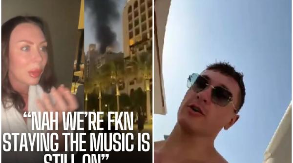 Turiștii blocați în Dubai care filmează rachete sau drone riscă închisoare de până la doi ani. Un britanic a fost reținut