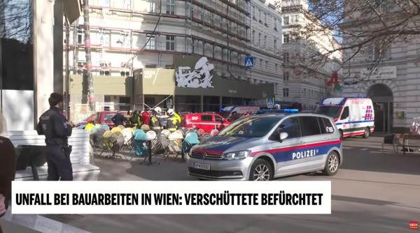 Patru morți la Viena, după ce o schelă s-a prăbușit. Un al cincilea muncitor, rănit grav 