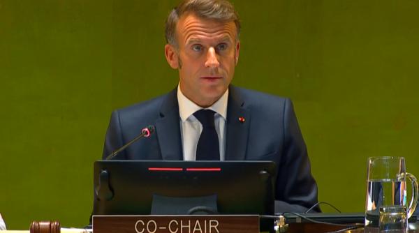 Macron discută despre un posibil "cadru ONU" pentru o misiune în strâmtoarea Ormuz