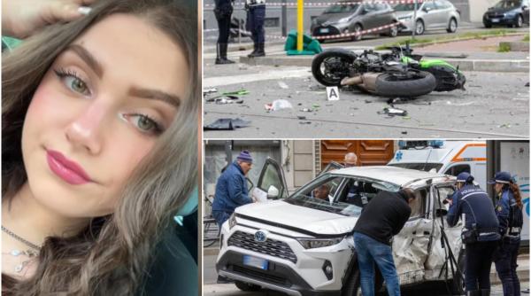 Teodora a murit pe loc într-un accident la Milano. Românca abia împlinise 20 de ani