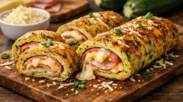 Rulouri de dovlecel cu brânză: rețeta simplă care transformă un ingredient banal într-un preparat vedetă