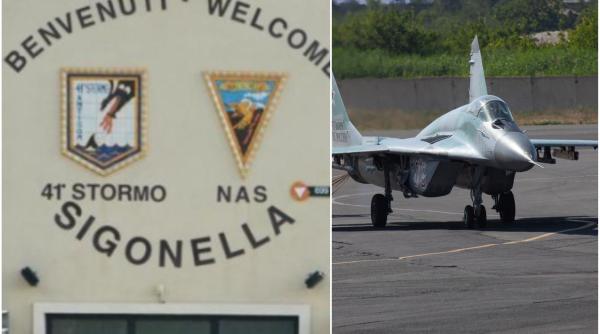 Italia refuză accesul avioanelor militare americane la o bază din Sicilia