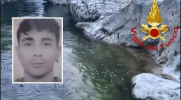 Român din Italia, înecat sub ochii prietenilor săi. Alessio Popa avea 21 de ani