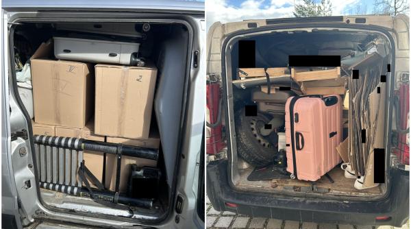 Contrabandă cu țigări deghizată în excursie în familie. Vameșii germani au găsit 200.000 de țigări din mașina unor români