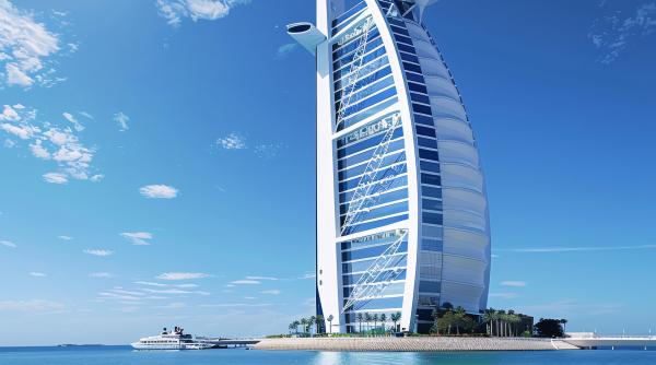 Se închide Burj Al Arab din Dubai. Turiștii cu rezervări vor fi cazați la alte hoteluri, până ce va fi terminată "renovarea totală" 