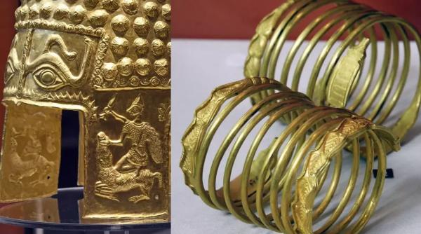 Coiful de la Coțofenești și două brățări dacice se întorc acasă