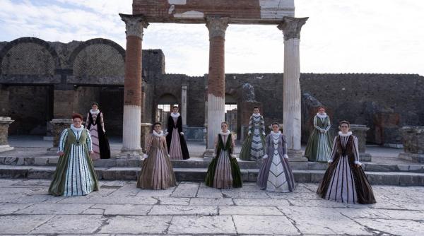 Vocile Corului Național Madrigal Marin Constantin au răsunat în Parcul Arheologic Pompei 