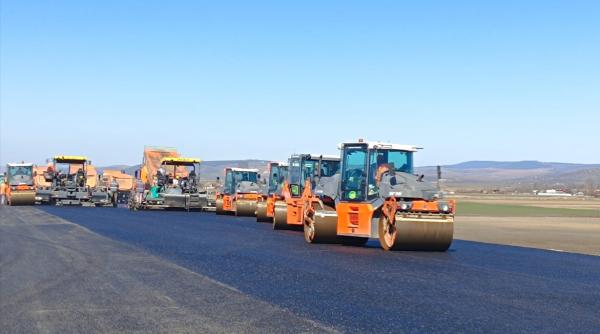 O secţiune a autostrăzii Sibiu-Piteşti e aproape finalizată și ar putea fi dată în folosință mai devreme