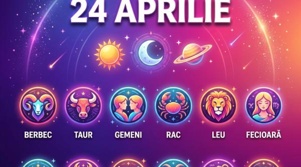 Horoscop 24 aprilie 2026. Ziua în care pașii mici schimbă destine, iar liniștea devine curaj