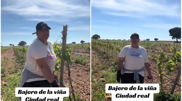  Marinela din Spania a făcut un nou clip viral. Caută muncitori cu 12,5 euro/oră pentru viță de vie - VIDEO