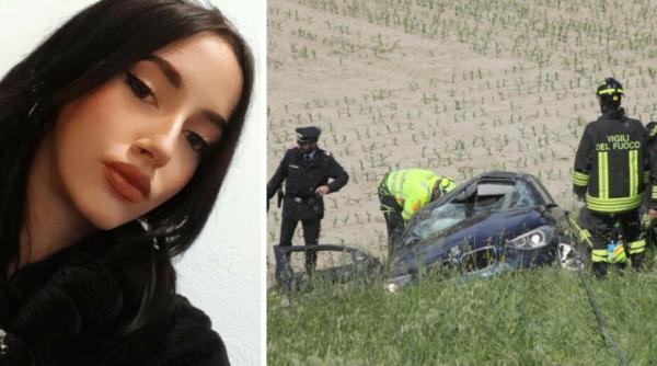 Român cercetat în Italia pentru omor. S-a răsturnat cu BMW-ul și și-a ucis iubita de 18 ani